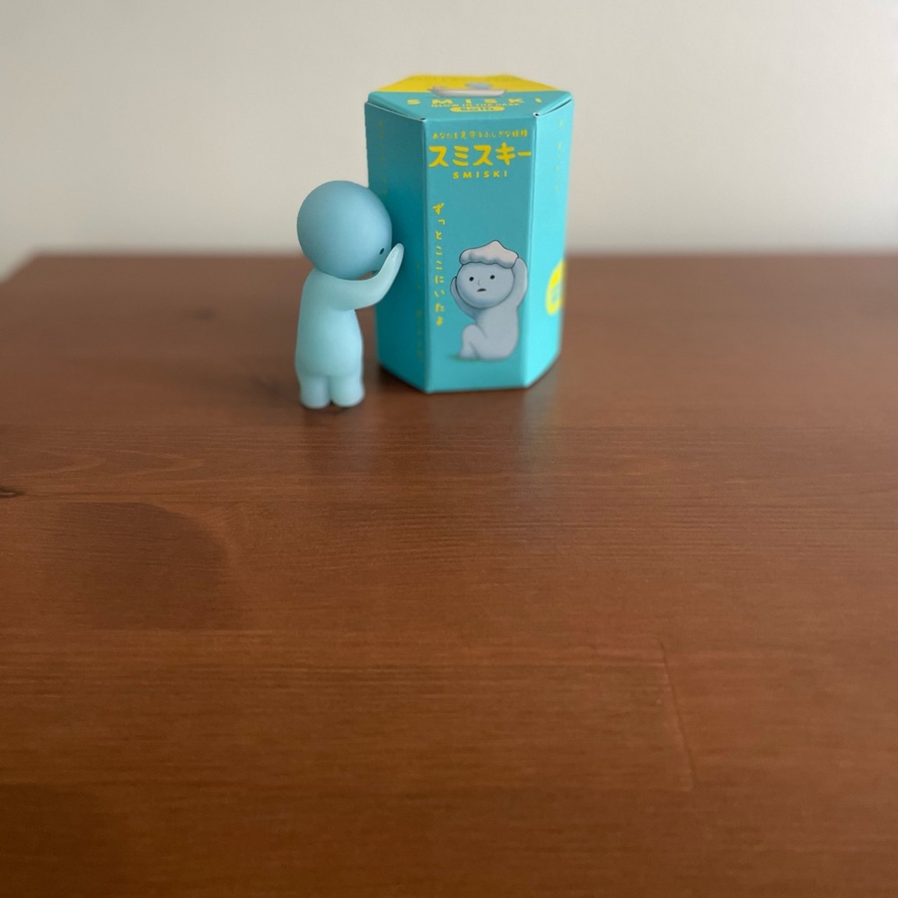 Blue Figurine with Box
